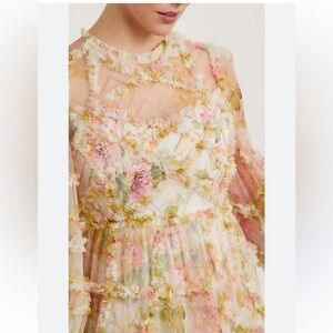 Needle and thread floral maxi dress